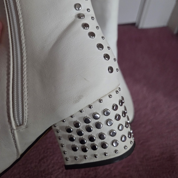 Fashion Nova Studded Heeled Booties - Picture 8 of 10